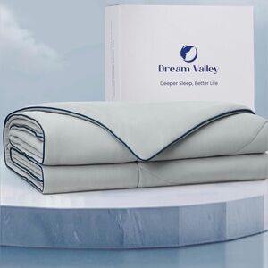 Dream Valley Outlast Cooling Comforter Queen Cool Grey NEW!